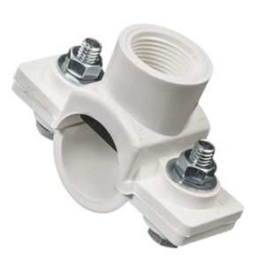 ABRAZADERA 2 CPOS. TERMOP. PVC - PVC 1" X DN15 - RP 3/4" - CONCYSSA
