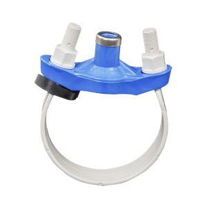 ABRAZADERA CUELLO AZUL TELESC. TERMOP.  3" X 1/2" - CONCYSSA