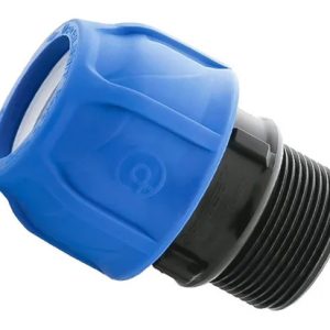 ADAPTADOR HDPE 32MM X 1" R/MACHO - PLASTICA ALFA