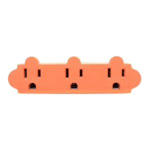ADAPTADOR PARA TOMACORRIENTE 15AMP. (NARANJA) - FIREFLY
