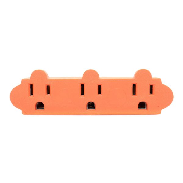 ADAPTADOR PARA TOMACORRIENTE 15AMP. (NARANJA) - FIREFLY