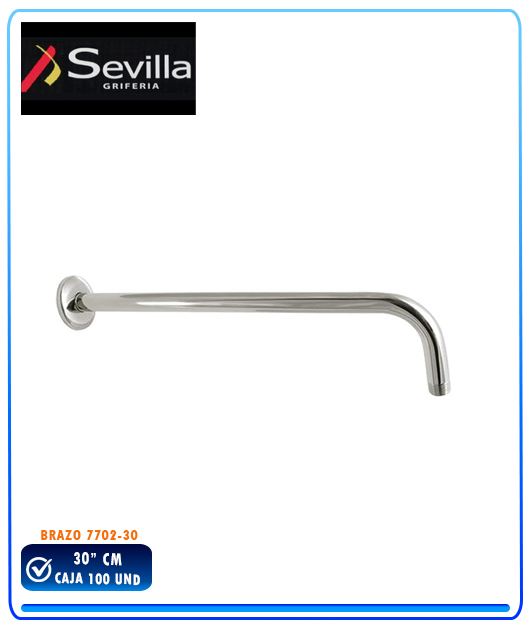 BRAZO D/DUCHA ESPAÑOLA 30 CMS SH-7702 - SEVILLA