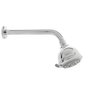 CABEZA DE DUCHA 3" C/MASAJE ALPHA-C + BRAZO DE 15CM - SEVILLA