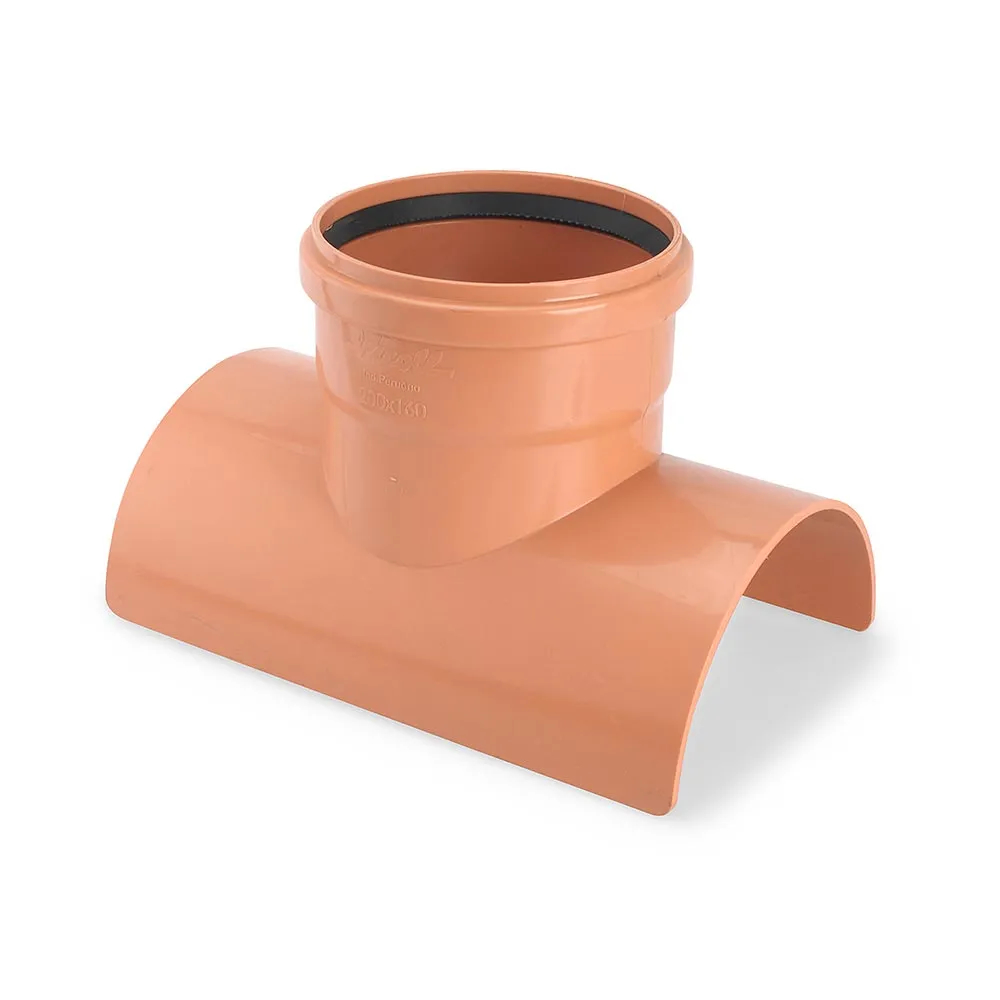 CACHIMBA TEE PVC ALC. 200MM X 160MM UF (T) - NACIONAL