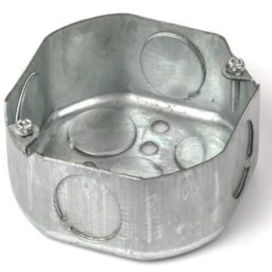 CAJA OCTAGONAL ESTANDAR FºGº 100 X 40 C.S 3/4" ESP. 1/2"7 - ARVIIL