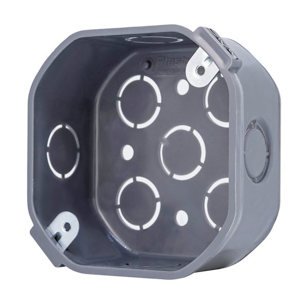 CAJA OCTOGONAL PVC - PLASTISUR