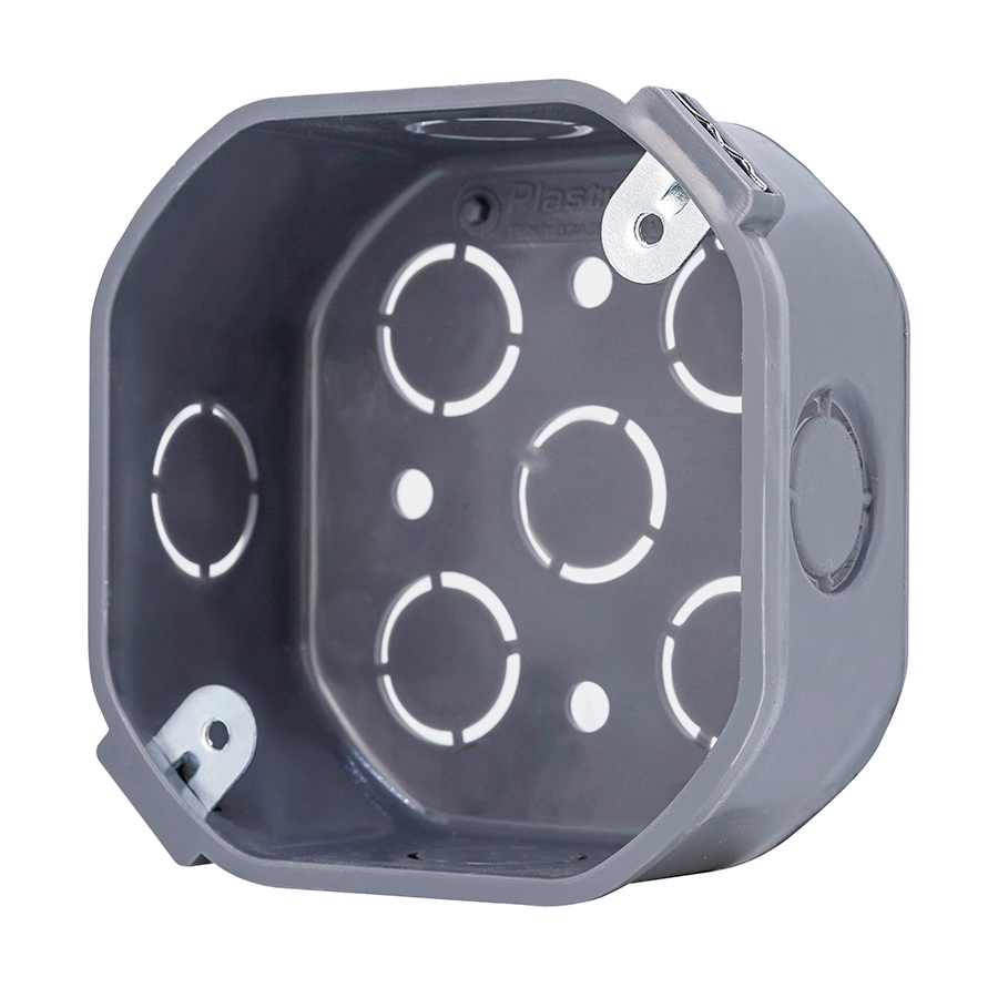 CAJA OCTOGONAL PVC - PLASTISUR