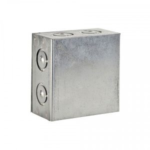 CAJA DE PASE 6 X 6 X 3 (15 X 15 X 8CM) C.S NORMAL ESP. 1/2"7 - ARVIIL