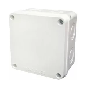 CAJA DE PASE PVC 4" X 4" X 3" (100 X 100 X 70MM) - OROPLAST