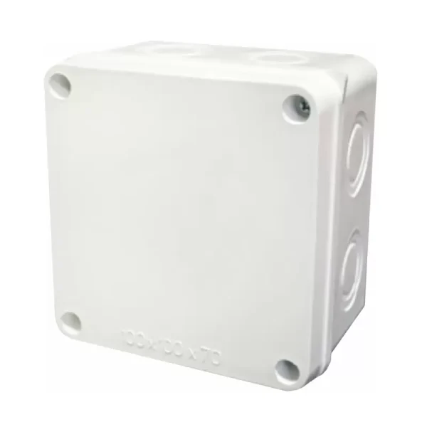 CAJA DE PASE PVC 4" X 4" X 3" (100 X 100 X 70MM) - OROPLAST