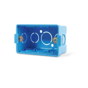 CAJA RECTANGULAR PVC (CELESTE) - PLASTICA