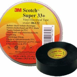 CINTA AISLANTE SCOTCH SUPER 33 3/4" X 66FT(22YD) TAPE - 3M