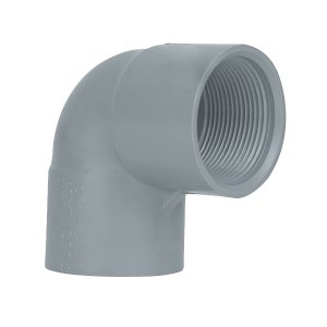 CODO 90º PVC C-10 1" 1/2" C/R GM - PLASTICA