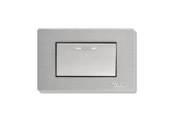 CONMUTADOR SIMPLE ANCHO A5 - 004 (GRIS) - CUBULL