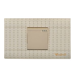 CONMUTADOR SIMPLE A6-006 (DORADO) - CUBULL