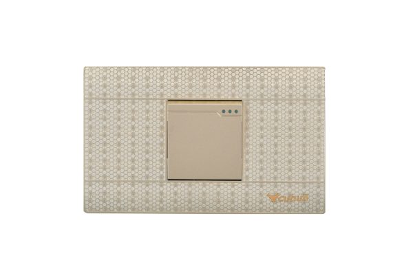 CONMUTADOR SIMPLE A6-006 (DORADO) - CUBULL