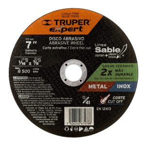 DISCO CORTE METAL 7″ X 1.6MM 1/16 X 7/8" EXPERT - TRUPER
