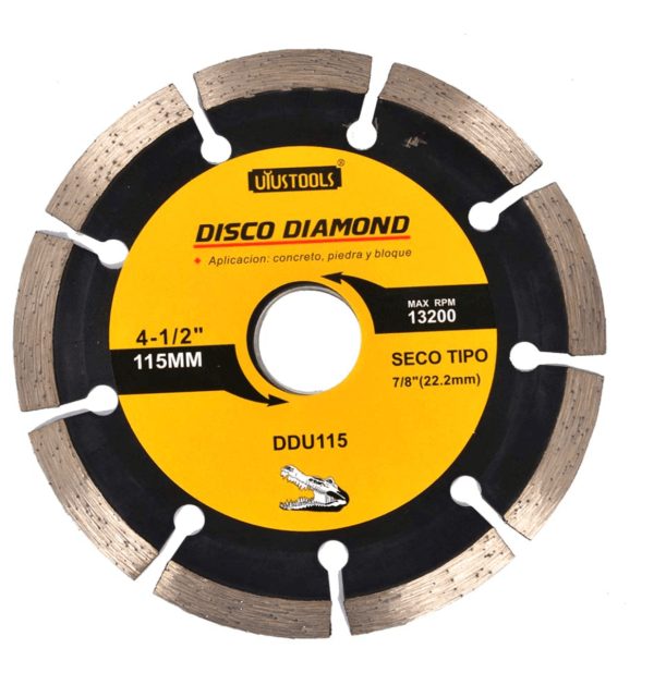 DISCO DIAMANTADO P/CERAMICA 4 1/2"(115MM) - UYUSTOOLS