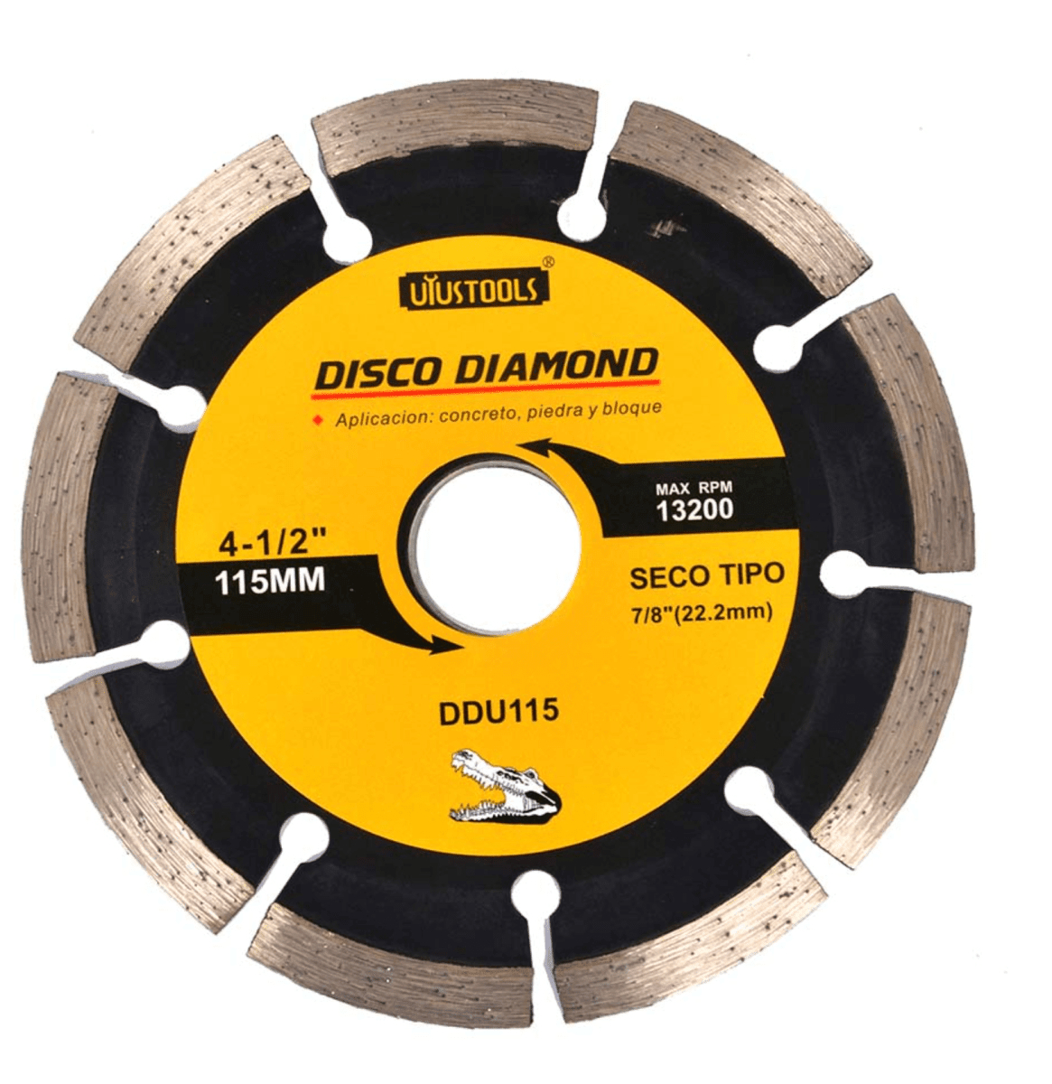 DISCO DIAMANTADO P/CERAMICA 4 1/2"(115MM) - UYUSTOOLS