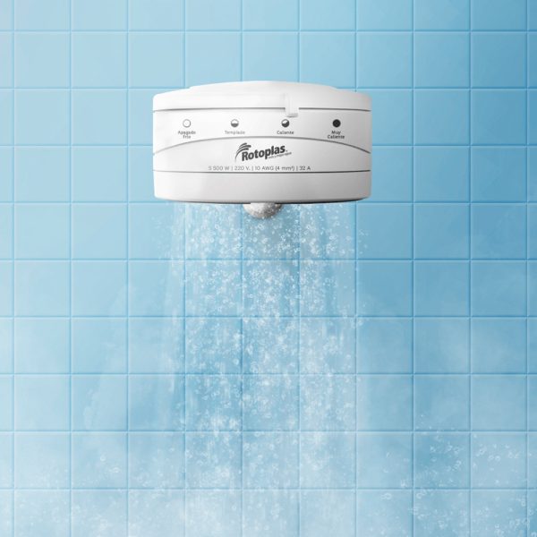 DUCHA 4T 220 V CM BLANCA - ROTOPLAST