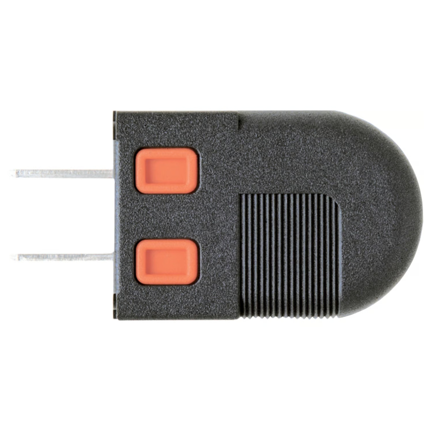 ENCHUFE PLANO 2P - 15A - 250V AC - COLOR NEGRO - BTICINO