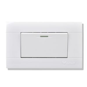 INTERRUPTOR SIMPLE ANCHO A3-003 (BLANCO) - CUBULL