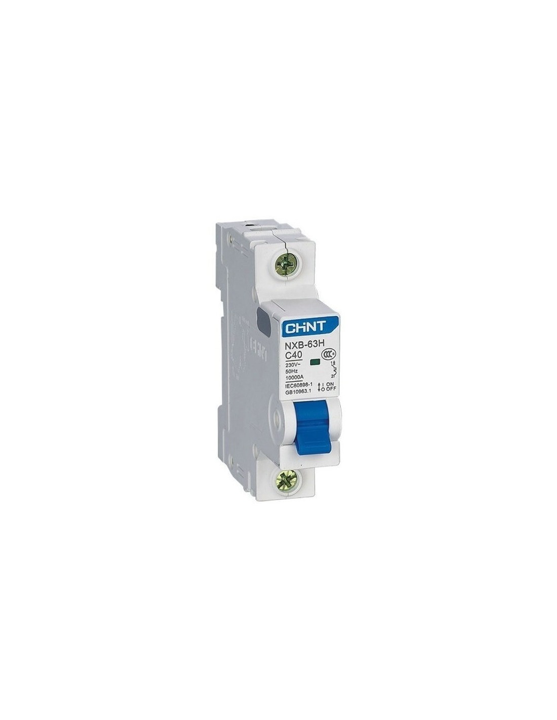INTERRUPTOR TERMOMAGNETICO. NXB - 63H 1P 32A. 10KA - CHINT