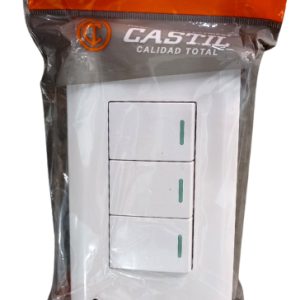 INTERRUPTOR TRIPLE - CASTIL