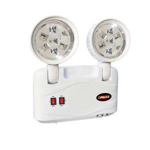 LAMPARA DE EMERGENCIA 14 LED SMD 4V 2.5 AMP. 170LM 8Hrs. OPALU X