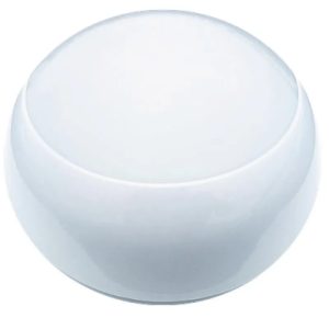 LAMPARA EXTERIOR REDONDA TIPO PLAFON BLANCA IP65 LED LUZ FRIA 24W 1.900LM 50.000Hrs. DIXON