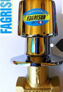 LLAVE PASO DUCHA CROMADA 1/2" - FAGRISUR