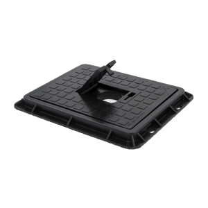 MARCO Y TAPA HDPE PARA AGUA 30 X 35CM - ROQUEPLAST