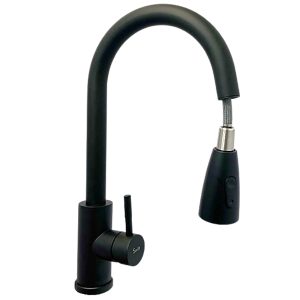 MEZCLADORA LAVADERO MUEBLE CRISTINA CISNE NEGRO ALTO 39CM - SEVILLA