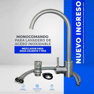 MEZCLADORA LAVATORIO MONOCOMANDO 304 - SEVILLA