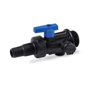 MULTICONECTOR C/ VALVULA - TUERCA UNION INTEG - ROTOPLAST