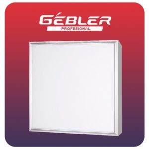 PANEL LED EMPOTRABLE (GL-08-12W) CUADRADO 6.5K - GEBLER