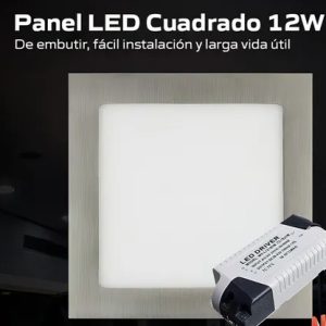 PANEL LED SUPERFICIE (GL-02-12W) CUADRADO LED LIGHTING - GEBLER