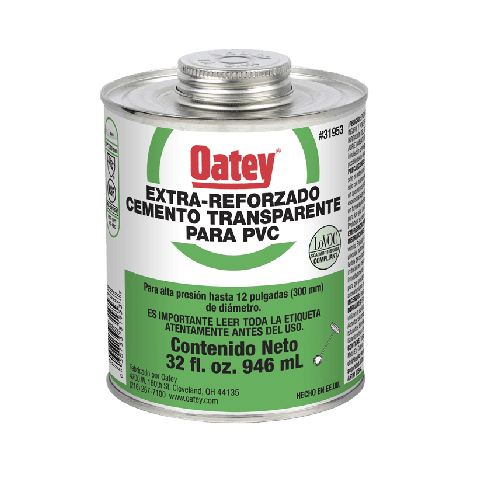 PEGAMENTO EXT. REF. 946ML 32 OZ ( 1/4 GLN ) VERDE - OATEY