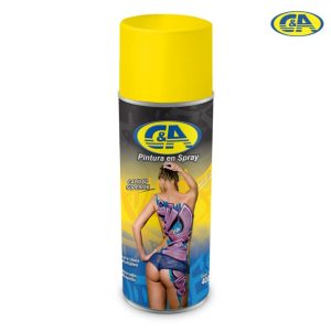 PINTURA SPRAY AMARILLO LIMON #41 400ML - C&A
