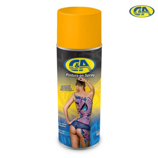 PINTURA SPRAY CATERPILLAR MD #51 400ML - C&A