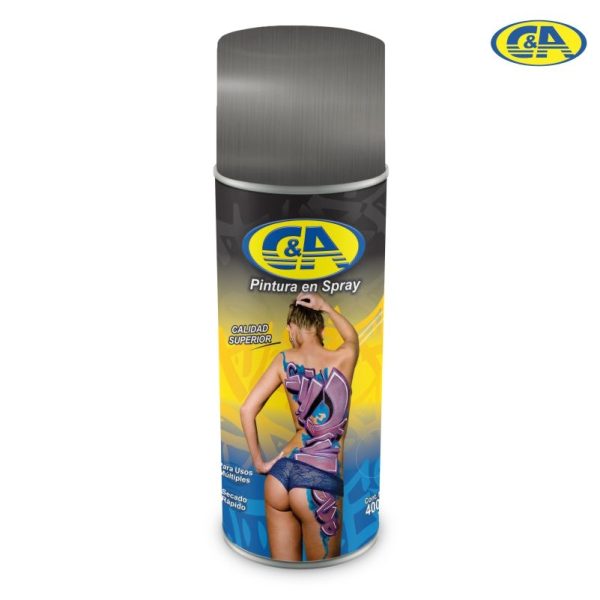 PINTURA SPRAY CROMO PREMIUM #317 400ML - C&A