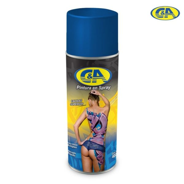 PINTURA SPRAY MEDIUM BLUE #21 400ML - C&A