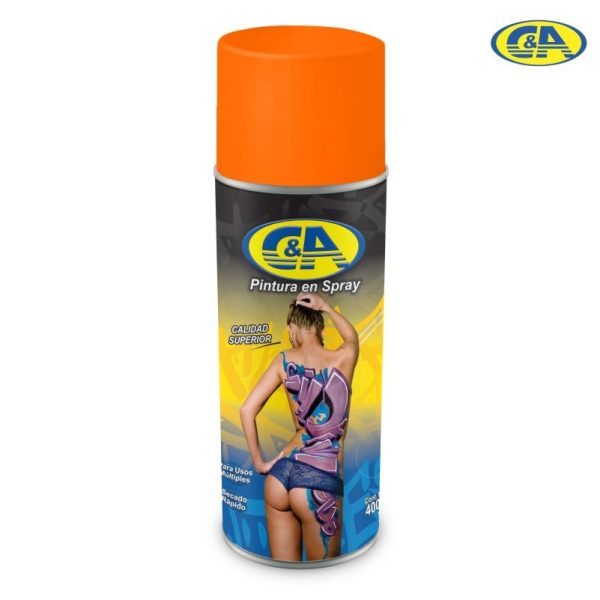 PINTURA SPRAY NARANJA #65 400ML - C&A
