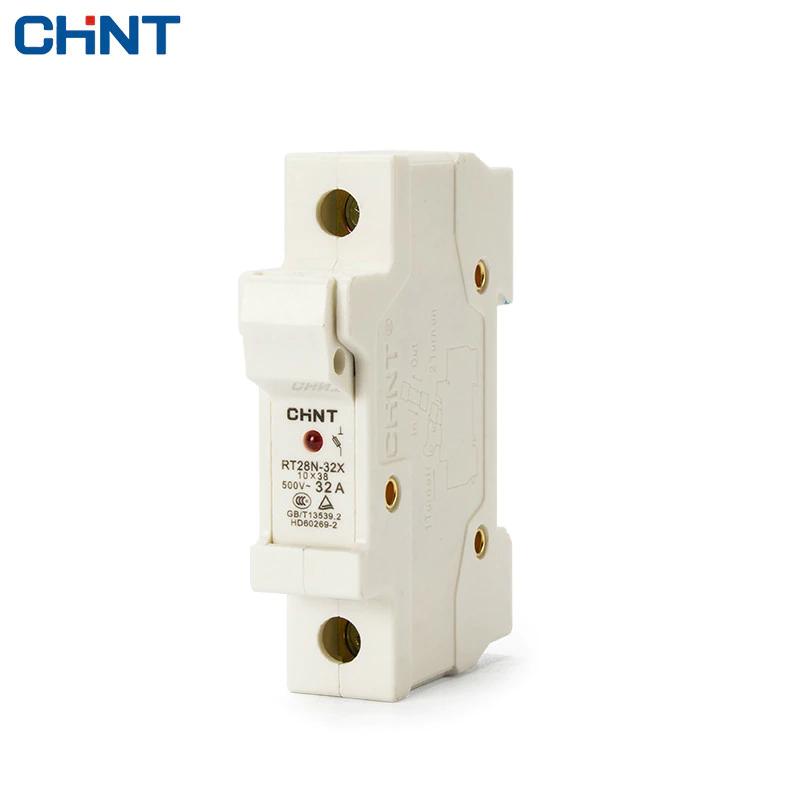 PORTAFUSIBLE UNIPOLAR 10 X 38MM CON LED - CHINT