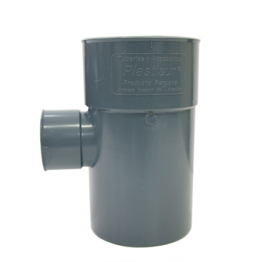 RAMAL TEE DOBLE PVC SAL 4" - PLASTISUR