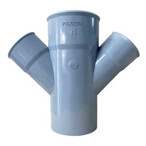 RAMAL YEE DOBLE PVC SAL 4" A 2" - PLASTISUR