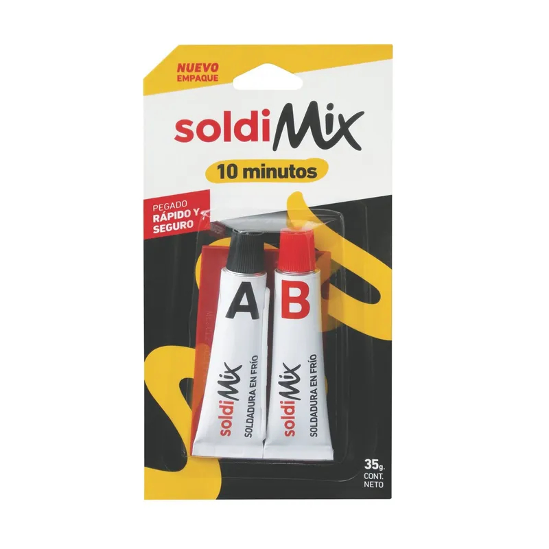 SOLDADURA EN FRIO 10 MIN 35G. - SOLDIMIX