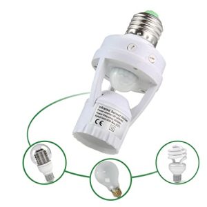SENSOR MOVIM. 360G/6Mts C/ROSCA E27 - HOME LIGHT
