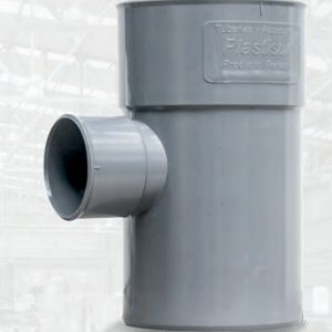 TEE DE 4" A 2" SAL REDUC SIMPLE - PLASTISUR