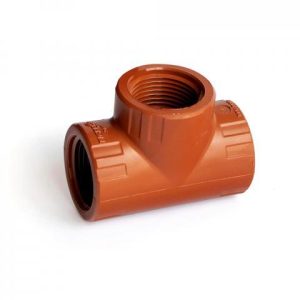 TEE HH 1 1/2" PP ROSCA - TIGRE